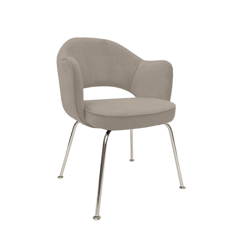 Silla Saarinen Arm Tubular Pana Veluti